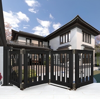 Portail pliant en acier inoxydable Kalaishi, design de portail de cour, clôture de jardin, portail principal