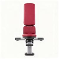Banc de fitness robuste réglable équipement d'exercice multi-réglage musculation cadre en acier au carbone à usage commercial unisexe