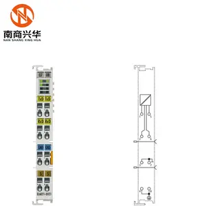 Nuevo Original | Terminal EtherCAT Interfaz de comunicación de 1 canal Serial RS422/RS485 Módulo de terminal de dispositivo de línea