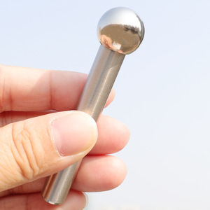 New Arrival Stainless Steel Lollipop Facial Cooling Massage Stick Eye Cream Applicator Gua Sha Metal Eye Care Beauty Tool - Product Image 5
