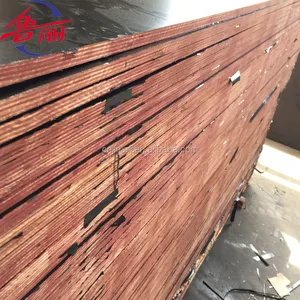 2 Times Hot Press 18mm Thickness Film Faced Plywood For Formwork