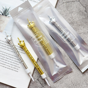 儿童派对装饰用独立包装生日蛋糕蜡烛皇冠字母蜡烛 - Product Image 2