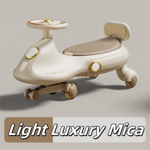 A Classic New Baby Stroller with Silent Wheels for Children's Torsion Bikes - Product Image 2