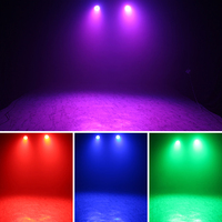 Haute qualité 7*12W LED RGBW + UV 6 en 1 extérieur DMX512 DJ PAR lumière LED étanche PAR pour hôtels