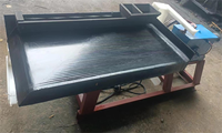 Table vibrante ultra-légère, séparateur d'échantillons de minerai pour mines en exploitation