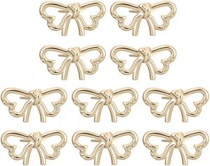 Double Heart Butterfly <b>Bag</b> Buckles Pcs Zinc Alloy Diy <b>Bag</b> Hardware <b>Accessories</b> X Inch For Purse Making And Handbag Repair - Product Image 1