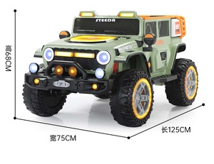 高品质儿童电动越野车3-12岁男童耐用塑料大尺寸越野车 - Product Image 6