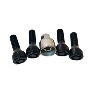 Tornillos <span class=keywords><strong>Antirrobo</strong></span> de Acero Inoxidable de Alta Calidad 36136797538, 14x1.5, Forma de Flor de Ciruelo, Tuercas para Ruedas de Coche para BMW - Product Image 3
