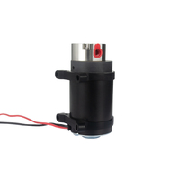 Pompe à Engrenages Hélicoïdaux Miniatures Scellée à l'Huile Fabricant Chinois, Débit 2,5 L/Min, Micro Pompe Doseuse de Fluide avec Moteur DC24V 30W à Balais