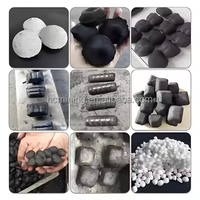 Presse à briquettes de charbon hexagonales, rondes et carrées à prix abordable à vendre