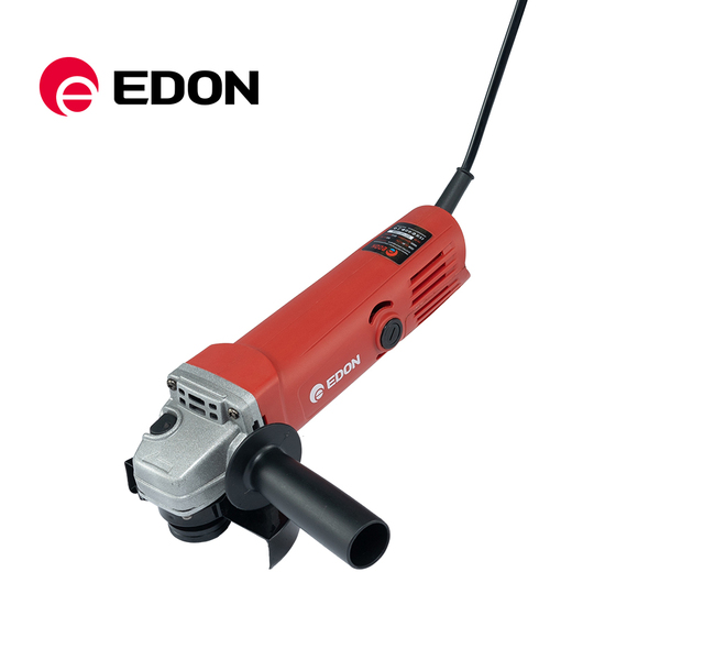 EDON Corded 115Mm Portable Handheld 90 Degree Industrial Electric Angle Grinder for Concrete Polishing Discs