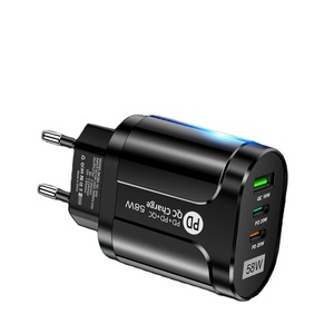 อะแดปเตอร์ชาร์จเร็วรุ่นใหม่ 58W 2 พอร์ต Type C 1 พอร์ต USB ชาร์จเร็ว 20W PD รองรับ QC3.0 18W สำหรับ iPhone Samsung - Product Image 1