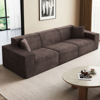 Sofá Modular Seccional para Sala de Estar, Moderno, Combinado, de Esponja de Alta Densidad Comprimida al Vacío, para Apartamento