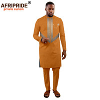 Nouvel Arrivage 2025 : Ensemble de Pantalons Décontractés Africains pour Hommes – Style Africain, Grande Taille