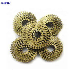 Yellow Vinyl <strong>Clavo</strong> 2.5x50mm /2 ''x.099'' Roofing Coil Nail - Product Image 4