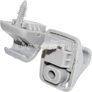 Hyundai Kia Sun Visor Mounting <b>Bracket</b> 852353X000TX <b>Plastic</b> Nylon POMPP Roof Installation Screw Type - Product Image 3