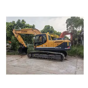 جيدة الأداء أرخص تستخدم هيونداي حفارات 220-9s 220lc حفارة زاحفة 22Ton R220 210 آلة