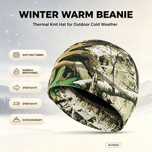 Gorro de Punto Cálido de <span class=keywords><strong>Invierno</strong></span> con Logotipo Personalizado, Gorro Térmico para Exteriores, Venta al por Mayor <span class=keywords><strong>en</strong></span> Stock, Gorro de <span class=keywords><strong>Invierno</strong></span> Personalizable - Product Image 5