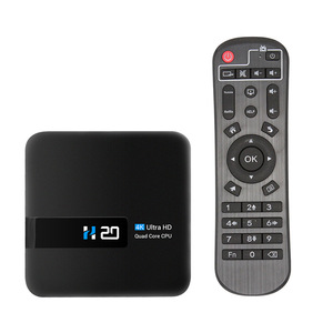Decodificador <span class=keywords><strong>H20</strong></span> Android 10.0 Rockchip RK3228A 1GB 8GB Wifi 2.4G Quad Core Smart Digital 4K Set Top <span class=keywords><strong>TV</strong></span> <span class=keywords><strong>Box</strong></span> de Fábrica - Product Image 1