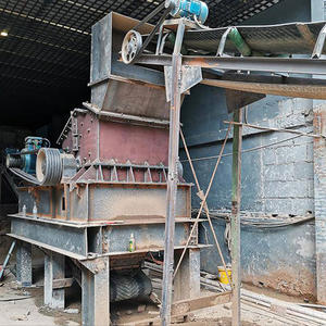 Concasseur à percussion fin 100t/h pour la fabrication de sable, facile à utiliser, avec moteur, roulement et composants PLC, à vendre - Product Image 2