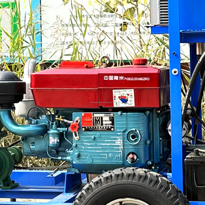 Foreuse hydraulique diesel pour puits d'eau, fournisseur chinois, mini prix / petite machine de forage de puits d'eau portable à vendre - Product Image 5
