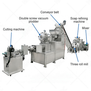 Machine à fabriquer du savon transparent HNOC, machine à fabriquer <span class=keywords><strong>des</strong></span> nouilles de savon, ligne de production de savon à lessive entièrement automatique - Product Image 2