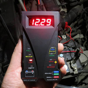 Hot <span class=keywords><strong>Sale</strong></span> 12V Smart Car LED Display Digital Battery <span class=keywords><strong>Tester</strong></span> Voltmeter <span class=keywords><strong>Alternator</strong></span> Analyzer Auto Motorcycle Diagnostic Repair Tools - Product Image 6