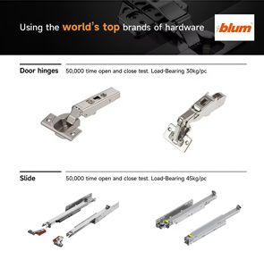 Gabinetes de <span class=keywords><strong>Cocina</strong></span> Estilo <span class=keywords><strong>Bauhaus</strong></span> con Gabinetes de Pared y Diseño de Encimera Integrada de Acero Inoxidable. - Product Image 4