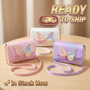 Custom Pu Women's Shoulder Bags Stadium Approved Waterproof <strong>Handbag</strong> for Travel Fashion <strong>Sequin</strong> Bow Crossbody Bags - Product Image 1