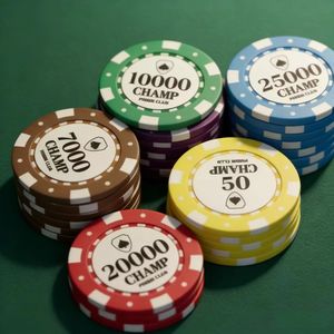 Jetons de Blackjack en Céramique 39mm-55mm, Design Personnalisé avec Logo pour Jeu de Blackjack de Casino, Fournisseur Direct d'Usine Chinoise, 10g 14g Monte <span class=keywords><strong>Carlo</strong></span> - Product Image 3
