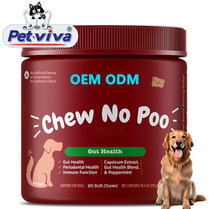 チューズノープーソフトチューズコプロファージでスツールの食事を止めるプロバイオティクス酵素腸健康免疫サポート犬 - Product Image 1