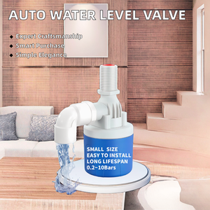 LCAUTOMATA LCY2-1/2-U1自动塑料水浮阀手动动力原始设备制造商支持的球水位控制1/2 ”端口 - Product Image 2