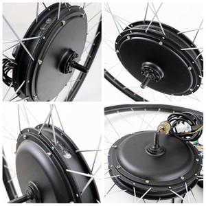 Kit de Conversión para Bicicleta Eléctrica con Llantas Gruesas, 1000w, 48v, 20, 24, 26 Pulgadas, Color Rojo Disponible - Product Image 3