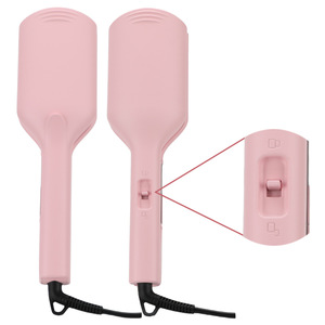 Rizador de Pelo de 32 mm con Pantalla Digital, 10 Ajustes de Temperatura, para Ondas Grandes y Textura Voluminosa, Color Rosa - Product Image 1