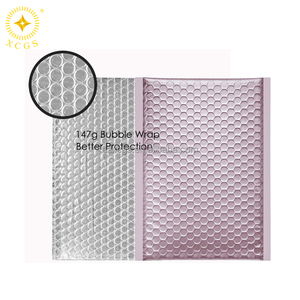 Biểu tượng tùy chỉnh Holographic độn phong bì lá vận chuyển mail túi poly Túi bưu phẩm kim loại phong bì - Product Image 3