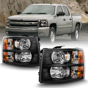 OE AURON 2007-2013 Chevrolet Silverado Auto Headlight Kit-White 6000K 6000 Lumens <b>12V</b> 55W High Quality <b>Plug</b> Play New 1-Year OE - Product Image 6