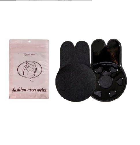 Color negro, un par en una bolsa de un solo color.