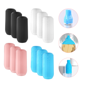Housse de bouteille de voyage en silicone, manchon rétractable pour bouteille d'eau, 12 pièces, pour shampoing - Product Image 6
