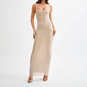 French Style Rhinestone Embellished Strapless <strong>Dress</strong> <strong>Seductive</strong> Bodycon Skirt Luxury <strong>Evening</strong> Gown Annual Party Backless Maxi <strong>Dress</strong> - Product Image 3
