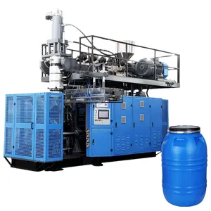 प्लास्टिक ब्लो मोल्डिंग मशीन एचडीपीई 160 लीटर ब्लू ड्रम/बैरल एक्सट्रूज़न ब्लो मोल्डिंग मशीन
