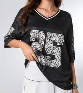 Tonton Sportswear – Nouveaux hauts d'é<span class=keywords><strong>t</strong></span>é surdimensionnés pour femmes, design personnalisé, <span class=keywords><strong>t</strong></span>-shirts graphiques grunge, streetwear Y2K, chemises à manches courtes - Product Image 3