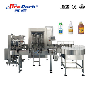 Máquina Automática de Llenado de Líquidos, Máquina de Llenado de Colágeno Líquido y Jarabe Oral, 6 Boquillas, 100-1000 ml - Product Image 1