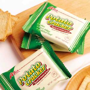 Bán nhà máy trực tiếp 170g cá nhân đóng gói hương vị ban đầu Bánh quy trứng mặn giòn văn phòng đồ ăn nhẹ hộp đóng gói tùy chỉnh - Product Image 5