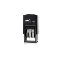 trodat good quality trodat self inking date stamp 4810 black dater stamp for office