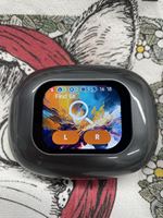 Écouteurs sans fil sportifs JM16 avec écran tactile couleur LCD, audio Hifi, conception OWS à crochet d'oreille et fonction de réveil à l'écran