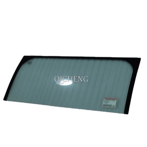 Piezas de maquinaria de construcción 4651654H Puerta de cabina delantera ventana vidrio 6BG1 para excavadora - Product Image 1