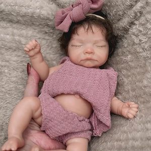 ตุ๊กตาซิลิโคนเด็กผู้หญิงขนาด 10 นิ้ว ตัวเต็ม ทำจากซิลิโคนนุ่มเหมือน<span class=keywords><strong>จริง</strong></span> ทำมือ สำหรับ<span class=keywords><strong>เด็ก</strong></span> - Product Image 1