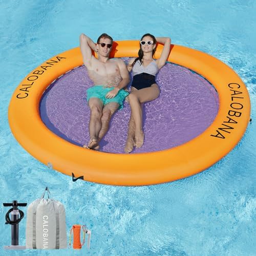 Water hammock   orange pink