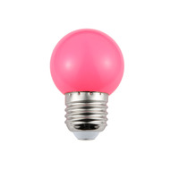 2022 ampoules de couleur Led décoration G45 B22/E27 1W-3W LED décorations de noël ampoule de couleur SMD ampoule de couleur pratique