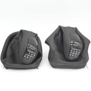 Pomo de palanca de cambios de cuero para coche, 5 6 velocidades, ergonómico, para Mercedes Benz W203 S203 - Product Image 5